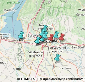 Mappa Via Lugagnano, 37060 Lugagnano VR, Italia (8.49)