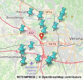 Mappa Via Lugagnano, 37060 Lugagnano VR, Italia (4.28647)