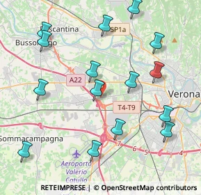 Mappa Via Lugagnano, 37060 Lugagnano VR, Italia (4.62067)