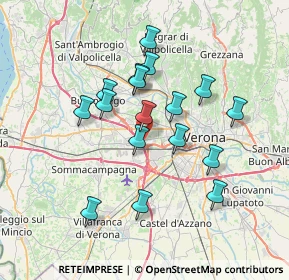 Mappa Via Lugagnano, 37060 Lugagnano VR, Italia (6.31059)