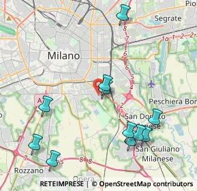 Mappa Via Augusto Osimo, 20139 Milano MI, Italia (4.54455)