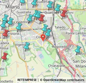 Mappa Via Augusto Osimo, 20139 Milano MI, Italia (2.6945)