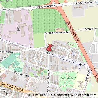 Mappa Via Augusto Caperle,  21, 37132 Verona, Verona (Veneto)
