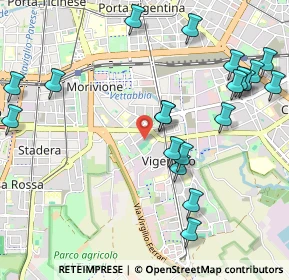 Mappa Via Cuore Immacolato di Maria, 20141 Milano MI, Italia (1.22)
