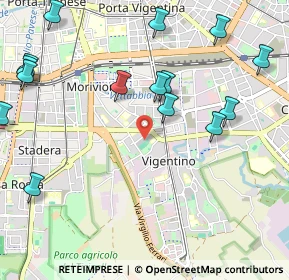 Mappa Via Cuore Immacolato di Maria, 20141 Milano MI, Italia (1.31)