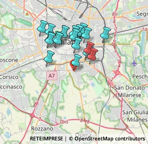 Mappa Via Cuore Immacolato di Maria, 20141 Milano MI, Italia (3.0245)