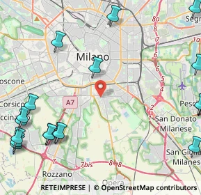 Mappa Via Cuore Immacolato di Maria, 20141 Milano MI, Italia (6.6055)