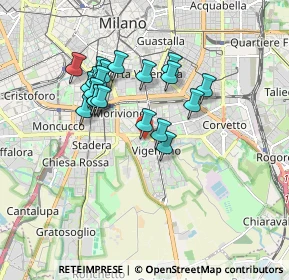 Mappa Via Cuore Immacolato di Maria, 20141 Milano MI, Italia (1.5015)