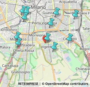 Mappa Via Cuore Immacolato di Maria, 20141 Milano MI, Italia (2.15)