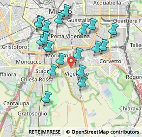 Mappa Via Cuore Immacolato di Maria, 20141 Milano MI, Italia (1.896)