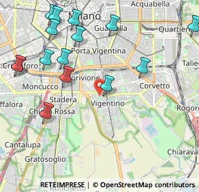 Mappa Via Cuore Immacolato di Maria, 20141 Milano MI, Italia (2.61313)