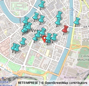 Mappa Vicolo Terese, 37122 Verona VR, Italia (0.43)
