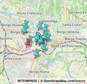 Mappa Vicolo Terese, 37122 Verona VR, Italia (0.988)