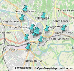 Mappa Vicolo Terese, 37122 Verona VR, Italia (1.26)