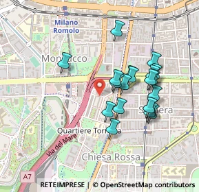 Mappa Via Privata Renzo e Lucia, 20142 Milano MI, Italia (0.404)