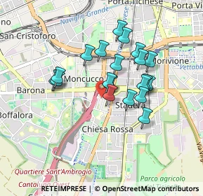 Mappa Via Privata Renzo e Lucia, 20142 Milano MI, Italia (0.72)
