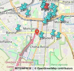 Mappa Via Privata Renzo e Lucia, 20142 Milano MI, Italia (1.1605)