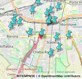Mappa Via Privata Renzo e Lucia, 20142 Milano MI, Italia (1.046)