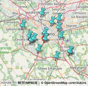 Mappa Via Privata Renzo e Lucia, 20142 Milano MI, Italia (6.1025)