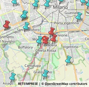 Mappa Via Privata Renzo e Lucia, 20142 Milano MI, Italia (2.9205)
