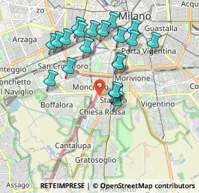 Mappa Via Privata Renzo e Lucia, 20142 Milano MI, Italia (1.8435)