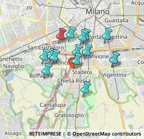 Mappa Via Privata Renzo e Lucia, 20142 Milano MI, Italia (1.40467)
