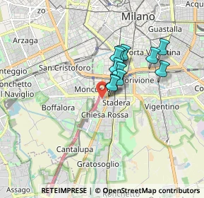 Mappa Via Privata Renzo e Lucia, 20142 Milano MI, Italia (1.22727)