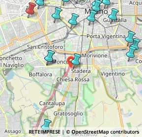 Mappa Via Privata Renzo e Lucia, 20142 Milano MI, Italia (2.9865)