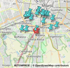 Mappa Via Privata Renzo e Lucia, 20142 Milano MI, Italia (1.719)