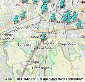 Mappa Via Privata Renzo e Lucia, 20142 Milano MI, Italia (2.9435)