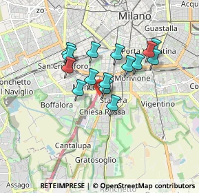 Mappa Via Privata Renzo e Lucia, 20142 Milano MI, Italia (1.33467)