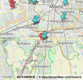 Mappa Via Privata Renzo e Lucia, 20142 Milano MI, Italia (2.70333)