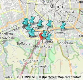 Mappa Via Privata Renzo e Lucia, 20142 Milano MI, Italia (1.29)