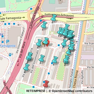 Mappa Via Privata Renzo e Lucia, 20142 Milano MI, Italia (0.1037)