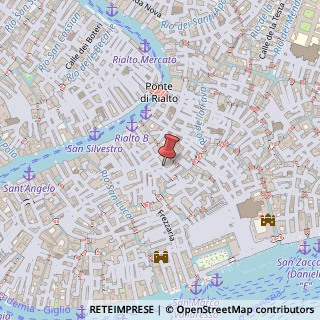 Mappa calle dei fabbri,san marco, 4712, 30124 Venezia, Venezia (Veneto)