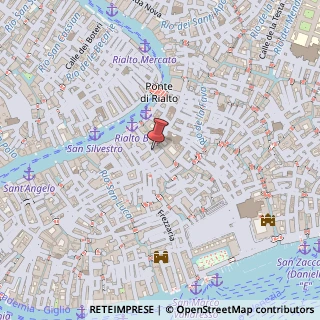 Mappa Calle dei Fabbri, 4742/4743, 30124 Venezia, Venezia (Veneto)