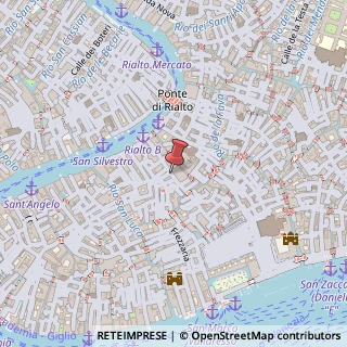 Mappa Calle dei Fabbri, 4669, 30124 Venezia, Venezia (Veneto)