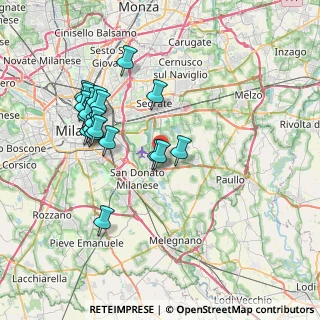 Mappa , 20068 Peschiera Borromeo MI, Italia (7.4265)