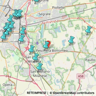 Mappa , 20068 Peschiera Borromeo MI, Italia (6.416)