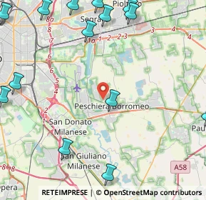 Mappa , 20068 Peschiera Borromeo MI, Italia (6.8365)
