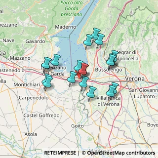 Mappa Via Palladio, 37019 Peschiera del Garda VR, Italia (11.5775)