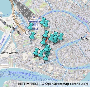 Mappa Campiello Mosca, 30123 Venezia VE, Italia (0.281)