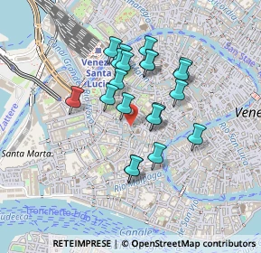 Mappa Campiello Mosca, 30123 Venezia VE, Italia (0.3575)