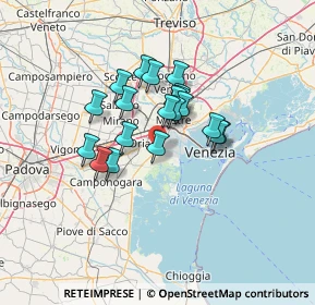 Mappa Piazza Malcontenta, 30034 Mira VE, Italia (9.5805)