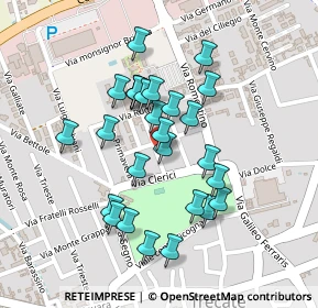 Mappa Via Pier Lombardo, 28069 Trecate NO, Italia (0.2)