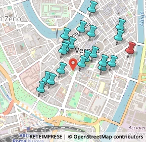 Mappa Pradaval, 37122 Verona VR, Italia (0.414)