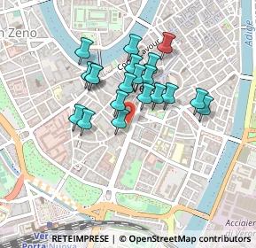 Mappa Pradaval, 37122 Verona VR, Italia (0.3415)