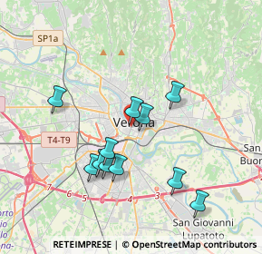 Mappa Pradaval, 37122 Verona VR, Italia (3.36727)