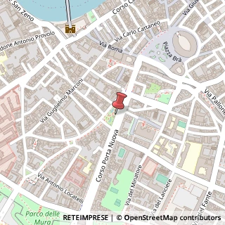 Mappa Piazza Pradaval, 1/b, 37122 Verona, Verona (Veneto)