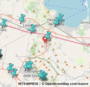 Mappa Via Tiracollo, 25017 Lonato del Garda BS, Italia (6.6285)